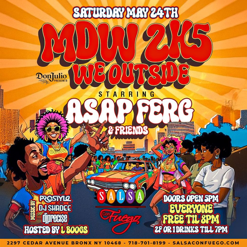 満点の A$AP STARRING 2K5 MDW FERG Fuego Con Salsa - 24 MAY | FRIENDS & アニメ